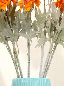 1pc Artificial Blue Babysbreath Flower, Party, Holiday, Wedding Home Decor Fake Flower