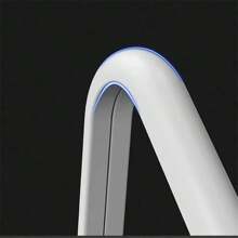 1 pezzo Copertura adesiva per cavi da 4m/6m/8m - Copricavo flessibile per una facile gestione, in plastica durevole, bianco, design flessibile per la gestione dei cavi