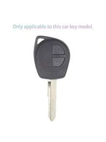2/3pcs Suzuki Car Key Fob Cover + Keychain, Multi-Color Options, Scratch-Resistant Anti-Drop, 0.1mm Ultrathin & Quiet, 2-Button Precise Fit For Suzuki Car Models (Includes Installation Screwdriver), 360° Signal Protection, Fingerprint-Resistant Coating For Long-Lasting New Look [Check Details Page For Compatible Models]