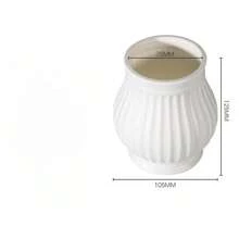 1 pièce Vase de décoration d'intérieur de style nordique incassable, support d'eau pour fleurs fraîches