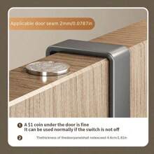 Over The Door Hook Storage Rack - Door Back Hook Towel Rack, Coat Hanger For Door, Fits 1.33-1.77 Inch Door Thickness, Easy To Install, Home Essentials, Kitchen Bathroom Accessories