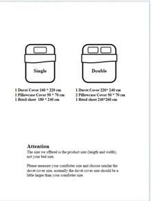 [Hergestellt in der Türkei] Weiche Baumwollmischung 3/4 Stücke Bettwäsche-Set | 160*220 / 220*240 Bettdeckenbezug + 180*240 / 240*260 Spannbettlaken + 50*70 Kissenbezug(e) | Minimalistisches & gemütliches Design