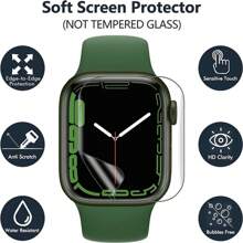 5PCS/10PCS Hydrogel Film For Apple Watch 10 9 5 6 10 3 2 1 40MM 44MM 42MM 46MM Screen Protector For Apple Watch Ultra 49MM 7 8 41MM 45MM