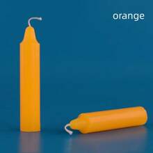 10 piezas de velas cortas sin perfume y de colores decoradas con macarons, velas de iluminación para el hogar, adecuadas para la decoración del ambiente de restaurantes, cenas a la luz de las velas diarias, bodas románticas y accesorios esenciales para fiestas