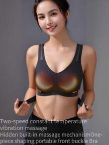 Brand New Seamless Smart Chest Massager Breast Enhancement Instrument Chest Care Underwear Chest Massager Breast Massage Underwear Anti-Sagging Gather Back Chest Massager Power 5W Battery 1200mAh