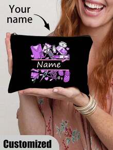 Borsa per il trasporto di articoli medici personalizzata, borsa da toilette, borsa portaoggetti per cosmetici, borsa multifunzionale - personalizza con il tuo nome, perfetta come ringraziamento per il servizio sanitario nazionale, regalo per neolaureati, personale ospedaliero e studenti di medicina, borsa portacosmetici per infermieri, regalo per infermiere professionista, borsa con cerniera per studenti di infermieristica, insegnanti, vibrazioni boho, multifunzionale, riutilizzabile, facile da pulire, antimuffa, traspirante, regali ideali per lui, regali ideali per amici, casa, sala da té, per anniversari, per lauree, per matrimoni