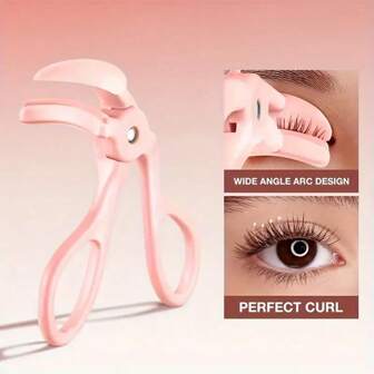 New Hot-Selling Eyelash Curler With Silicone Dots, Cute Eyelash Curler With Comb, Suitable For All Eye Shapes Makeup Tools