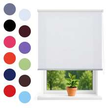 DalinaTextil Plain Translucent Roller Blind, Easy Installation Roller Blind On Wall Or Ceiling. Free Delivery 24h/48h Iberian Peninsula. Variety Of Colors. - 膏狀 - 查看 2