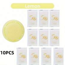 10PCS Long-Lasting Scented Air Freshener With An Extra Outer Shell - Aromatic Solid Deodorizing Discs For Homes, Cars, Bathrooms, Bedrooms, Closets, And Toilets Gifts Birthday Graduation