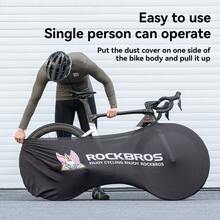 ROCKBROS Elastic Bike Dust Cover For Road Mountain Bicycles Protective Bag Dustproof Storage - Multicolor - View 6