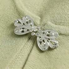 2/3 pièces de clips vintage en argent pour pull, clips pour col de cardigan, décoration de mode pour écharpe, châle et chemise