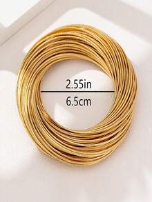 1pc Metallic Elegant Niche Retro Design Accessory, Suitable For Commuting