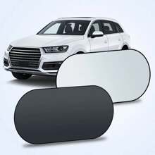 Parasol para coche, protección UV, plegable, para ventana trasera, universal, con ventosas