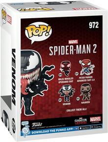Funko POP! 游戏：蜘蛛侠2 - 毒液 - 蜘蛛侠 - 收藏级乙烯基人偶 - 礼品之选 - 官方周边 - 适合儿童和成人 - 电子游戏粉丝 - 收藏展示模型人偶 76110 - 彩色 - 查看 3