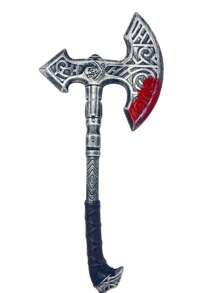 1pc Plastic Imitation Axe Weapon, Primitive/Viking/Pirate Cosplay Costume Party Decoration Prop