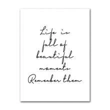 1 件客厅抽象墙海报羽毛叶蒲公英花帆布画现代黑白艺术家居礼物可选框架 - 彩色 - 查看 64