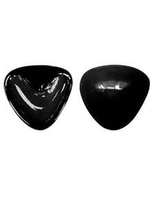 1pair Double-Sided Sticky Bra Inserts Adhesive Bra Pads Push Up Breast Enhancers Pads Reusable Padded Ultra Instant Lift Inserts - Multicolor - View 17