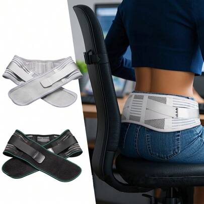 1pc Sacroiliac Belt With Enhanced Compression, Hip Brace For SI Joints, Lower Back SI Belt For Women Men, Support For Pelvic, Leg, Back, Anti-Slip Gym Accessories