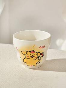 1 件/2 件可爱手绘陶瓷釉面马克杯，优雅家居装饰水杯，下午茶/咖啡杯，生日、节日、男朋友/女朋友的绝佳礼物 - 查看 9