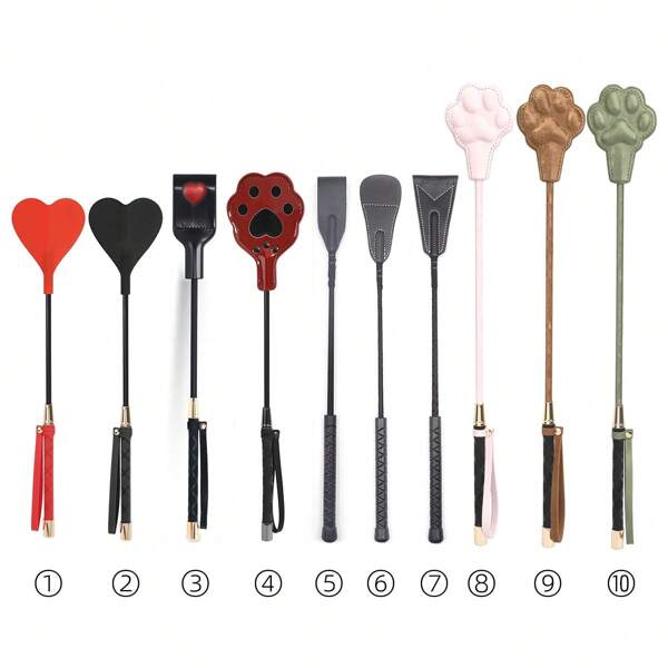 Producto SM Juego de látigos, azotes, esposas y accesorios eróticos para juegos sexuales, BDSM, bondage y rol para adultos