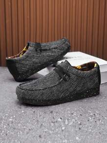 Men's Fashionable Casual All-Match Slip-On Loafer Shoes, Versatile For All Seasons