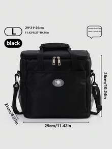 1 buah Tas Bekal Aluminium Tebal, Tas Kotak Nasi, Tas Bento Berinsulasi, Cocok untuk Pekerja Kantoran, Siswa Sekolah Dasar, Tas Bawaan Beras, Perlengkapan Sekolah, Tas Jinjing Luar Ruangan - MultiWarna - View 15