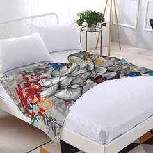 Kawss Kawaii Kaw  Blanket Flannel Blanket, Super Comfortable Winter Warm Blanket Summer Air Conditioning Blanket, Soft And Light Bed Sofa Decoration, Not Easy To Shed, Machine Washable