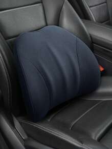 Lumbar Support Pillow For Car And Office Chair, Back Support Pillow For Car Seat, Memory Foam Cushion For Low Back Support