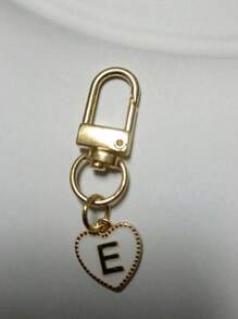 26er Buchstaben Buchstaben Schlüsselanhänger, rundkuppelförmig, zweiseitig, aus Legierung | Initiale A-Z, goldfarbenes Taschen- & Accessoire-Anhänger | Vielseitiger Karabinerverschluss Schlüsselring für Dekoration | Einzigartiges Schreibwaren, Rucksack & Kopfhörer-Taschenverschluss | Ideales Geschenk zum Geburtstag & Lernhilfe zu Halloween