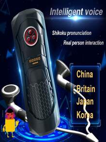 Automatic Male Masturbator, Sex Toys For Men, Adult Toys Penis Pump With 10 Thrusting & 10 Vibration & 15 Thrusting Speeds, Blowjob Toy With Magnetic 3D Sleeves & LCD Display, Pocket Pussy Stroker