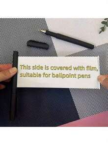 10/3/1pc Reusable Ballpoint Pen With Retractable Memo Pad, Made Of Plastic, Multifunctional Writing Tool For Exam And Note-Taking - Multicolor - View 8