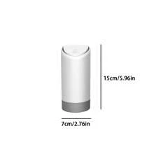 1pc Creative Fashion Silicone Cup-Shaped Car Trash Can, Detachable Mini Storage Bin For Vehicle