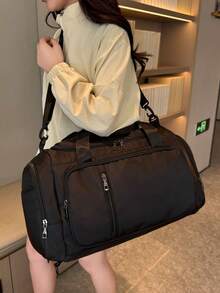 Large Capacity Detachable Backpack Gym Bag, Suitable For Fitness, Travel, Yoga, Work, School, Sports, Shoulder Bag/Messenger Bag/Backpack - Green - View 3