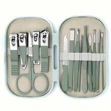 14pcs Basic Manicure & Nail Care Set, Nail Clipper Nail File Nail Scissors Nail Grooming Tools Kit