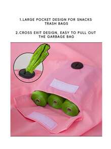 Reflective Dog Rain Poncho, Convenient Outdoor Pet Rain Jacket