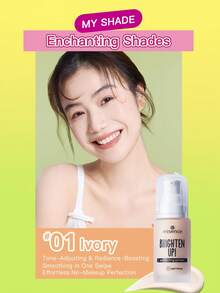 Essence BRIGHTEN UP! Color Correcting Primer #01 Green-30ml - 01 Light Green - View 7