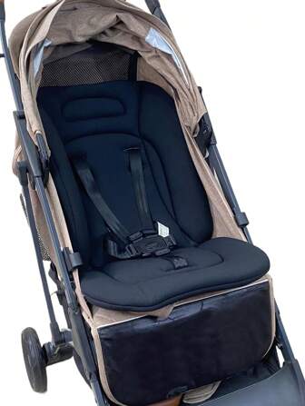 1pc Universal Baby Stroller Cushion, Soft & Breathable Infant Travel Mattress, Fits Various Strollers