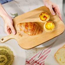 Premium Oak Wood Cutting Board - Double-Sided Thick Chopping Board, Suitable For Meat, Vegetables, Fruits. Food, Durable Design