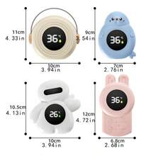 Termómetro del agua del baño del bebé (unidad Celsius), herramienta de medición de la temperatura del agua del baño del bebé con forma de animal de dibujos animados, sirve como advertencia de temperatura en el hogar