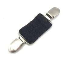 Broche elástico multifuncional de moda para mujer, faja para vestido, pinza para bufanda, pinza retro para cuello de cárdigan, pinza para tirantes de espalda, pinza para chal, accesorio de vestir - pasador, dije para bolso, para la escuela