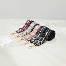 Gold Ribbon Strap Accessories Shoulder Crossbody Backpack Women's Bag Adjustable Replacement Strap - Multicolor - View 6