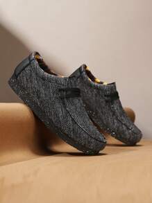 Men's Fashionable Casual All-Match Slip-On Loafer Shoes, Versatile For All Seasons