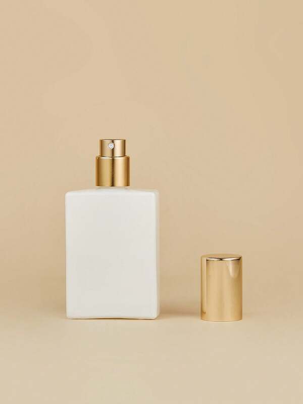 1pc Glass Perfume Bottle With Refillable 30ml/50ml Fine Mist Sprayer, Portable Cosmetic Sample Container, Travel Accessory, Unscented