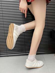 1 双女士平底芭蕾鞋，价格实惠，轻便舒适，2025 年新款休闲一脚蹬软底防滑玛丽珍鞋