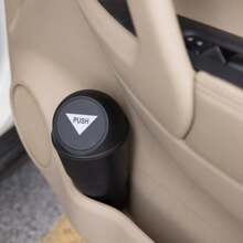 Cup Holder Trash Can, Black, Automotive Interior Accessories-New Upgrade
