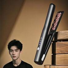 Hair Straightener,Hair Curler,Curler,Hair Care,Hair Care,Curler,Portable Cordless Ionic Hair Straightening Brush, USB Charging, Travel-Friendly Hairstyling Brush,A Portable Electric Curling Iron, Curling Root Curling Iron, Negative Ion Curling Iron, Fluffy Wave Styling Tool, Female Gift,Pea Corn Iron Fluffy Pad Hair Root High Skull Top Fluffy Tool Corn Curling Iron