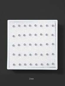 160pcs/40pcs Fashion Rhinestone Earrings, Suitable For Men And Women Parties And Daily Wear - MH2345 - View 14