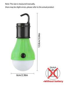 2pcs/1pc Camping Lantern, Two Pieces Portable Outdoor Lantern LED Foam Emergency Light, Emergency Bulb, Hanging Tent Work Light, Portable Tent Emergency Light, Portable Outdoor Light, Work Light, Three Lighting Modes, Outdoor Night Work Lantern, Portable Lantern Night Light, High Brightness With Hook, Suitable For Emergency, Exploration, Fishing, Camping, Hiking, Mountaineering And Other Emergency Purposes.