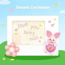 Miniso 名创优品小熊维尼拍立得系列盲盒，PVC材质，细节精致，适合送礼或自用（随机发货1个） - 彩色 - 查看 8