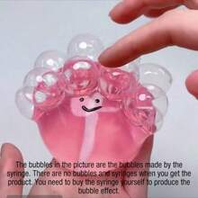 1/4 件自制泡泡挤压玩具,(不含针头,原因不明)超粘慢回弹减压球、挤压玩具、坐立不安玩具、Taba 柔软玩具、夏季清爽玩具、派对零食、减压玩具、礼盒填充物、生日礼物 - 彩色 - 查看 12